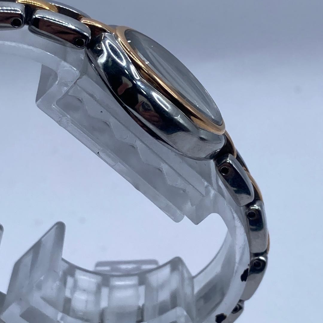 [Junk Item] SEIKO Solar Oval Silver Gold