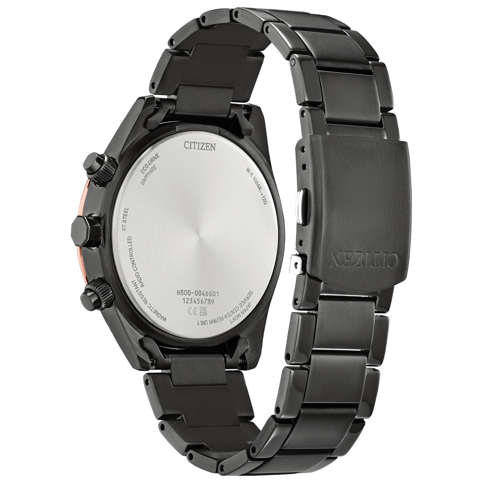Citizen Men’s Sport Perpetual Calendar Eco-Drive Black Watch 43 MM AT8265-57L