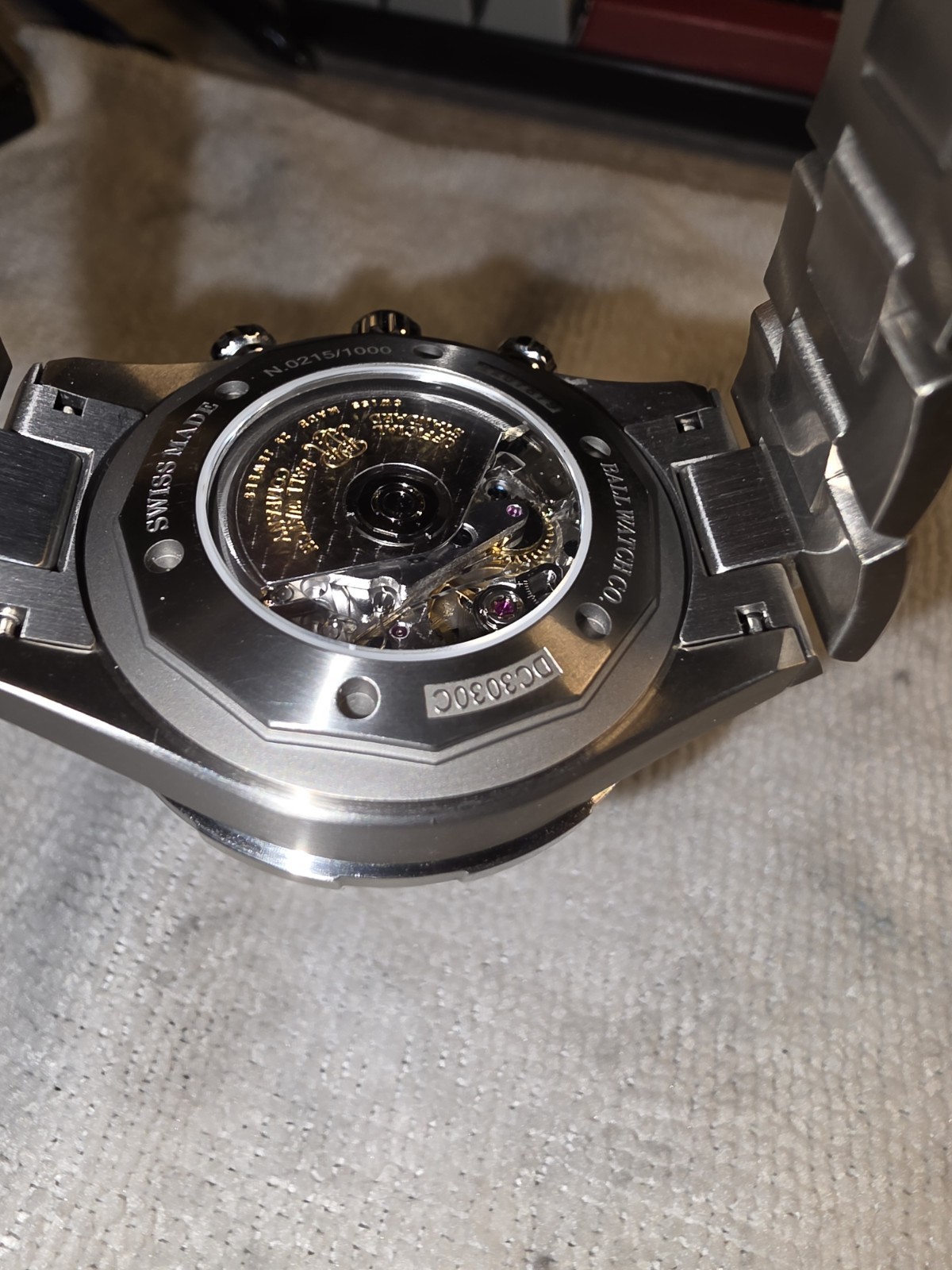BALL LIMIT EDITION ROADMASTER RESCUE CHRONO BLUE CERAMIC DC3030C-S3-IBE