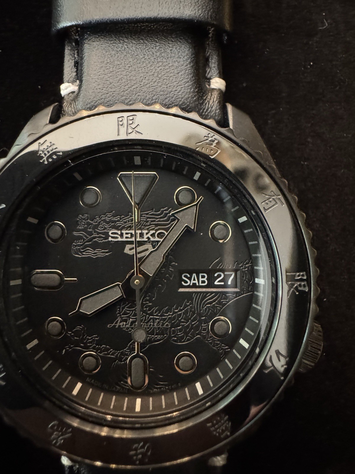 SEIKO 5 Sports Watch SRPK39 Bruce Lee Limited Edition 1238. Never Worn