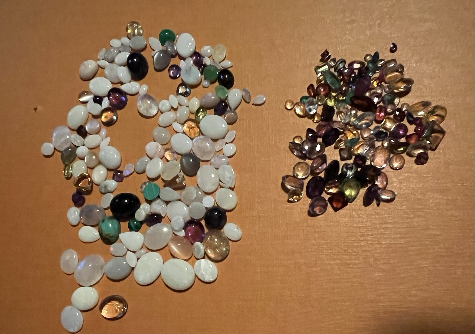 65 Ct Total Weight Opals And Gemstones. Amethyst, Citrine, etc.