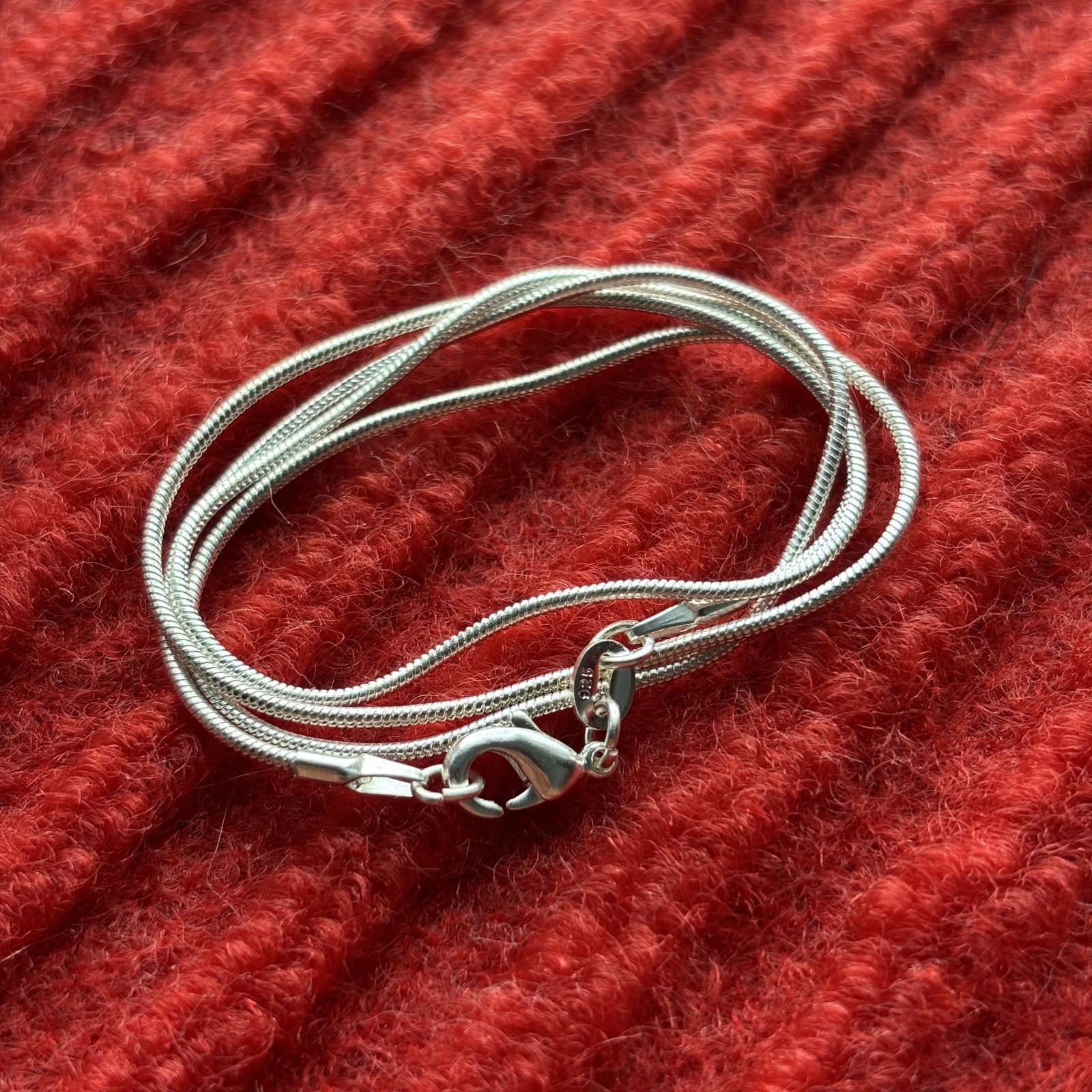 925 Sterling Silver Necklace Chain 18″ Solid Silver Box Rope Curb Figaro
