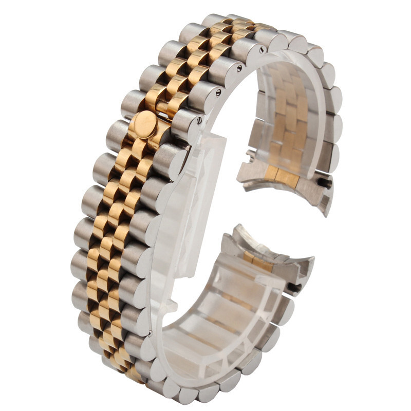 Super Quality Solid Stainless Steel Watch Band Strap 13/17/20/21mm Fit Rolex