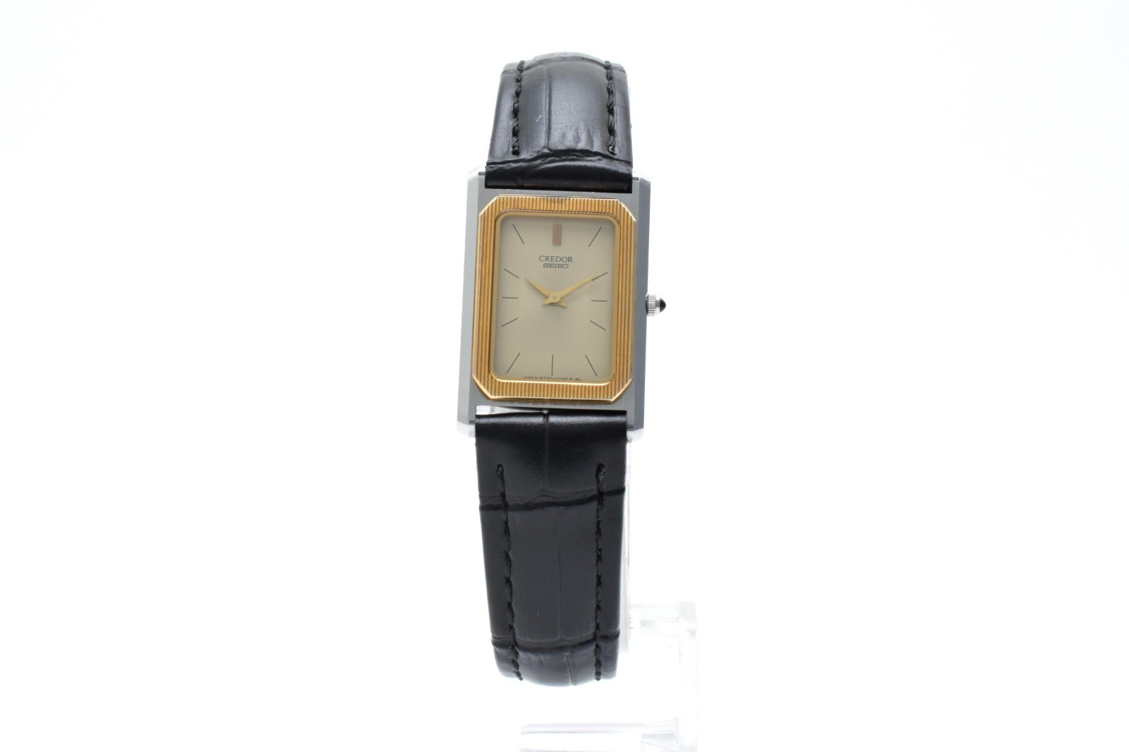 [ EXC+5 ] Vintage Seiko Credor 6730-5100 14K Gold Dial Quartz Ladies Watch