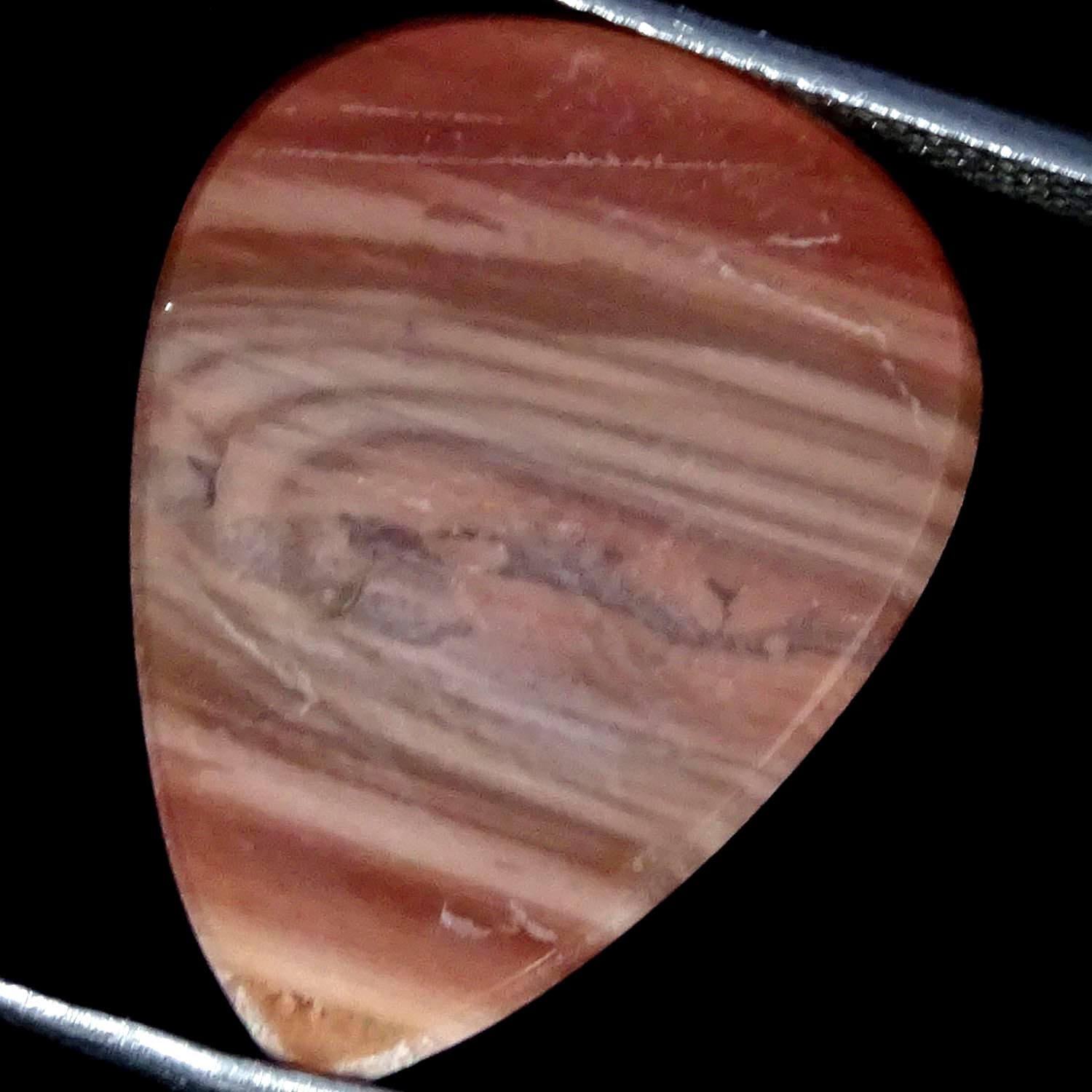 10.90Cts A+ 100% Natural Imperial Jasper Pear Cabochon Gemstone 18X24X3MM