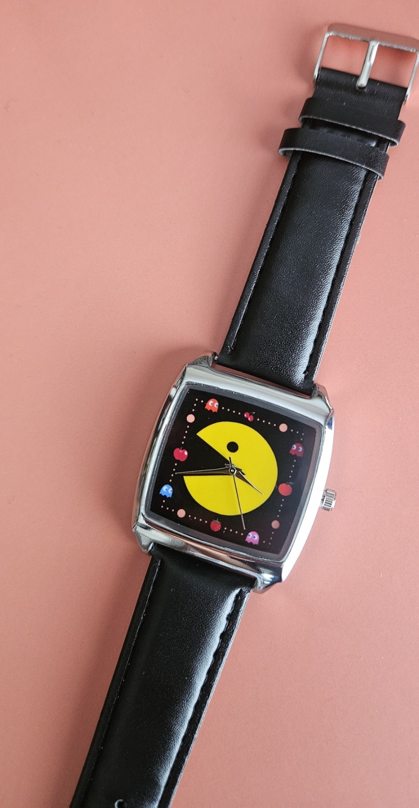 Pacman Watch Retro Arcade Game Accessories -Men & Women Novelty Jewelry