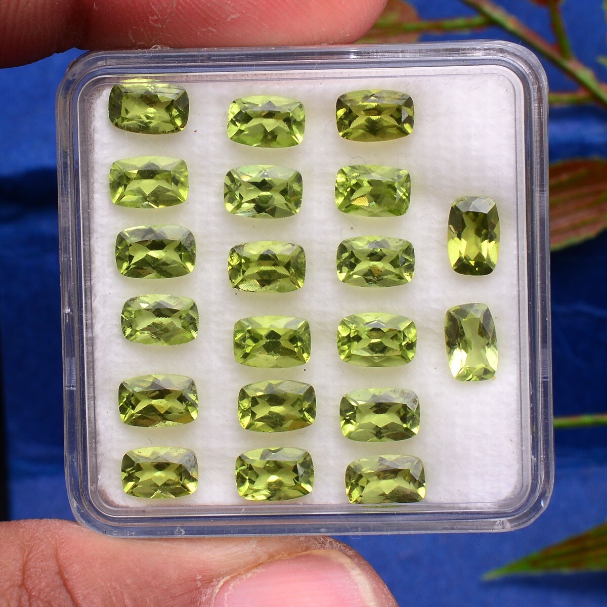 20 Pcs VVS Natural Peridot 6mm*4mm Calibrated Ravishing Color Lustrous Gemstones