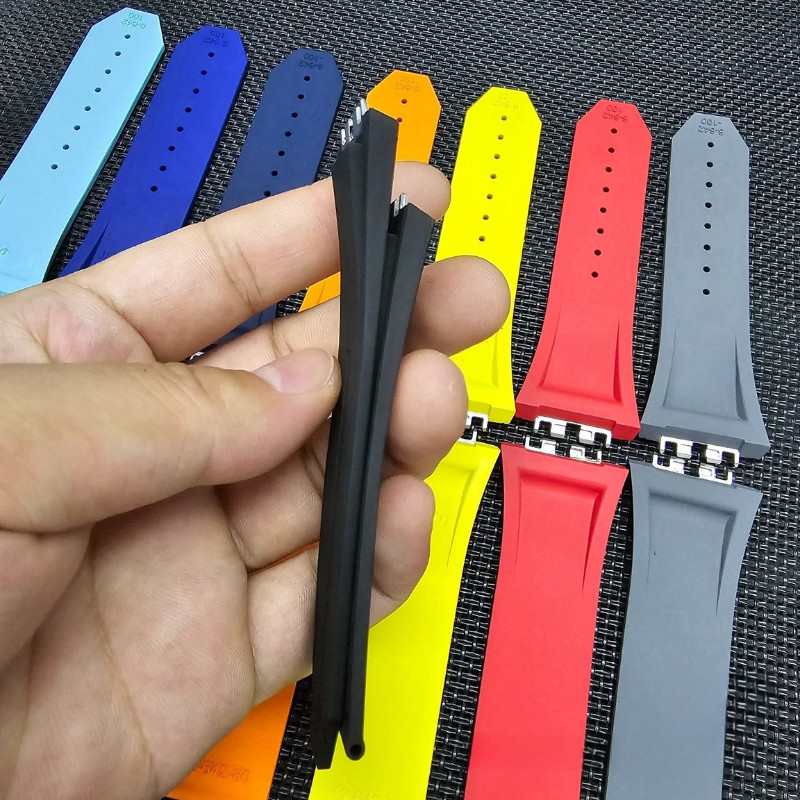 Fits HB Spirit of Big Bang 42mm 642 Series 30/22mm Rubber Watch Strap