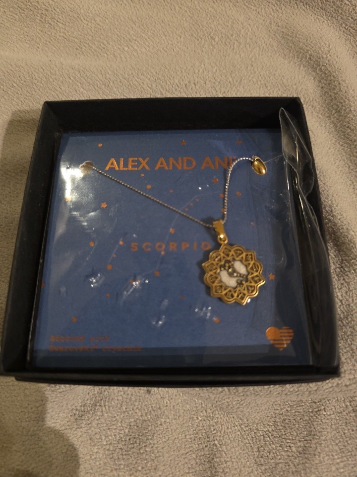 Celestial “Scorpio” Necklace by beloved & inspired, 14K Gold Dipped Necklace!