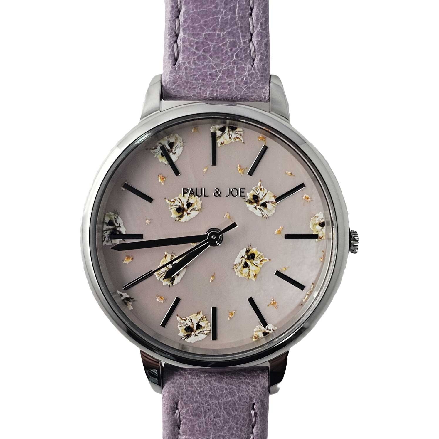 Paul & Joe watch MOTHER OF PEARL DIAL SERIES BLUE EYE CAT Gipsy PJ7027-S44B