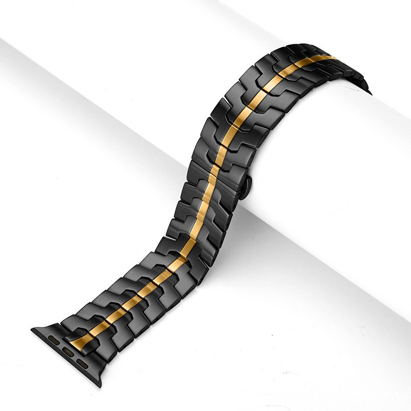 Quality Solid Stainless Steel Watch Strap Men’s Fashion Metal Bracelet 20mm 22mm