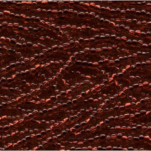 Czech Seed Beads 8/0 Silver Lined Garnet Red 31447 (6 strand hank) Glass