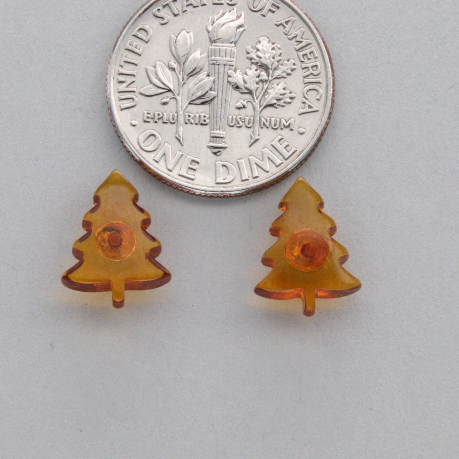 Cognac / Brown BALTIC AMBER Star Stud Post Earrings 925 STERLING SILVER #4002e