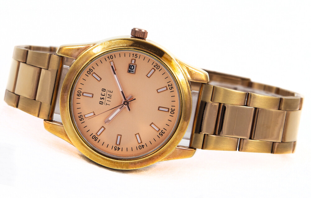 OSCO Women’s Watch Rose Gold Classic Elegant Stock 36mm