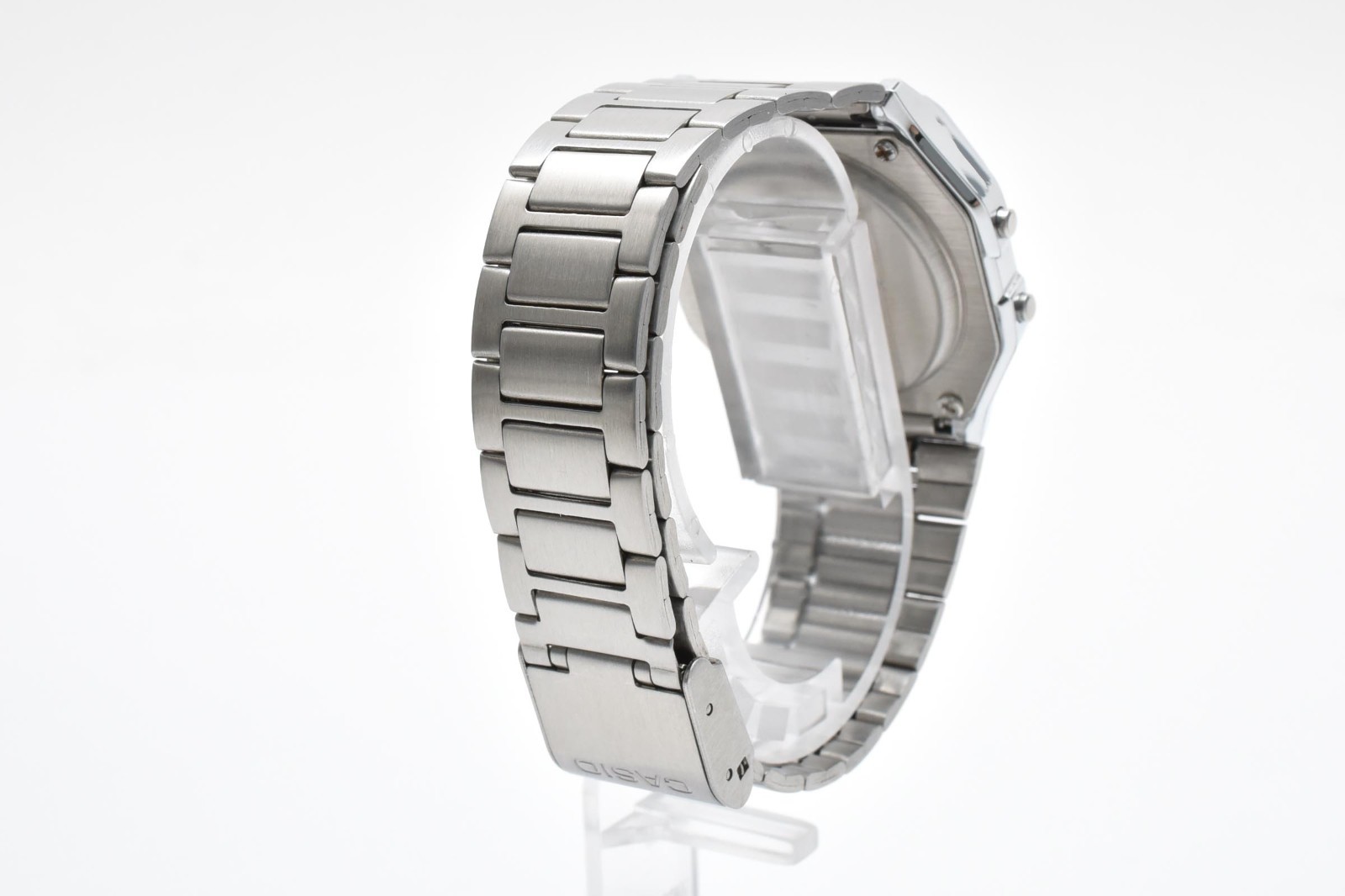 [MINT] CASIO G-SHOCK A158WA-1 Digital Silver Stainless Steel Watch Adjustable
