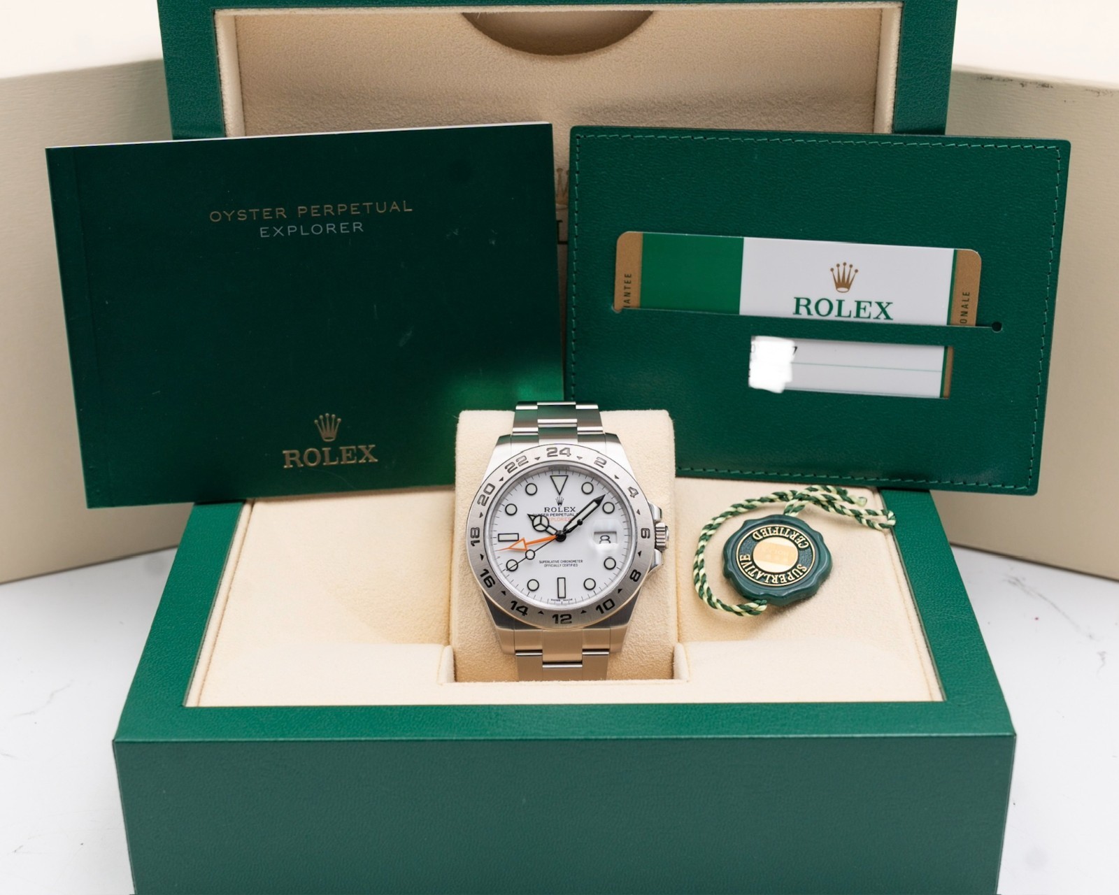 Rolex Explorer II 42mm 216570 Polar 2019