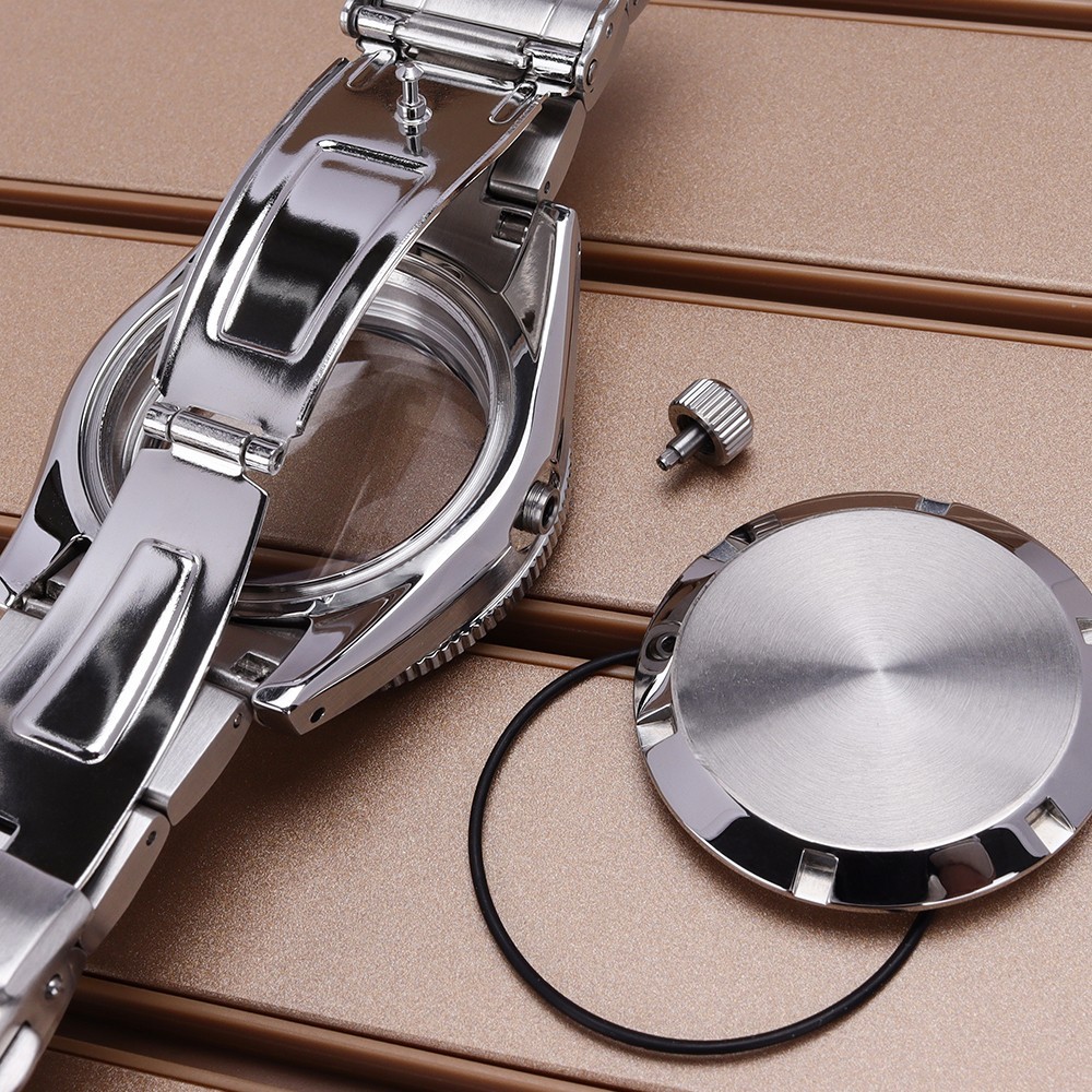 40.5mm NH35 Watch Case Wristband Modify 62MAS Mod Sapphire For Seiko NH35 36 38