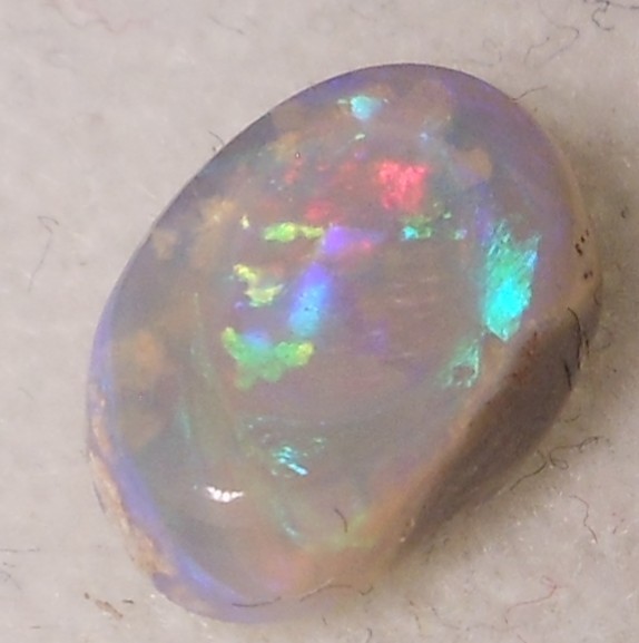 1.80ct Australian Opal 11.6x8x3mm Freeform Shape cabochon Lightning Ridge