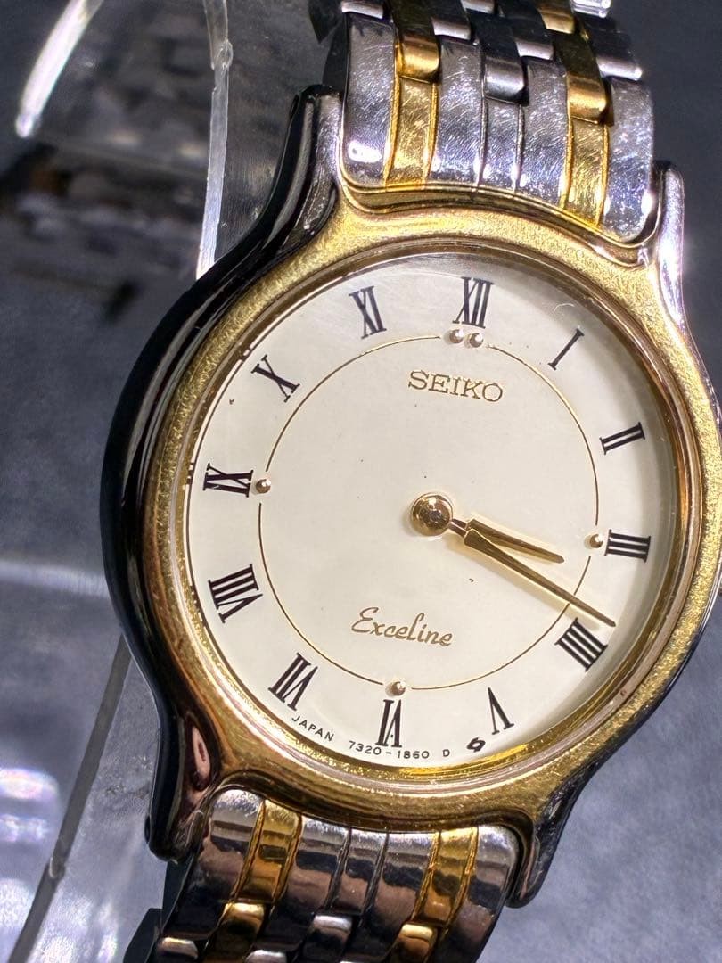[New Battery] SEIKO Exceline Watch 7320-0390