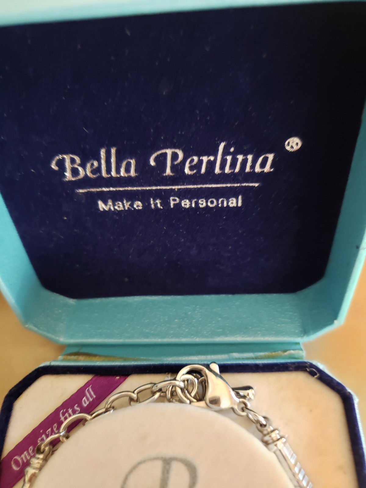 Bella Perlina Charm Bracelet NEW IN BOX