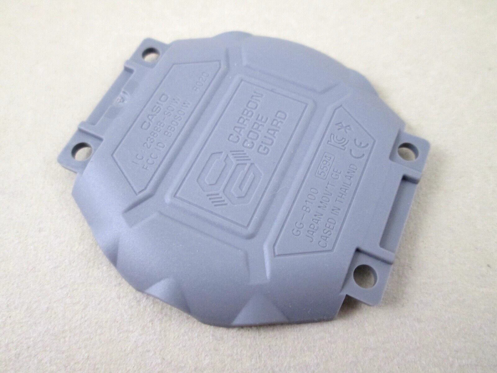 Genuine Casio G-Shock GG-B100-8A GG-B100 GGB100 gray plastic back bottom cover