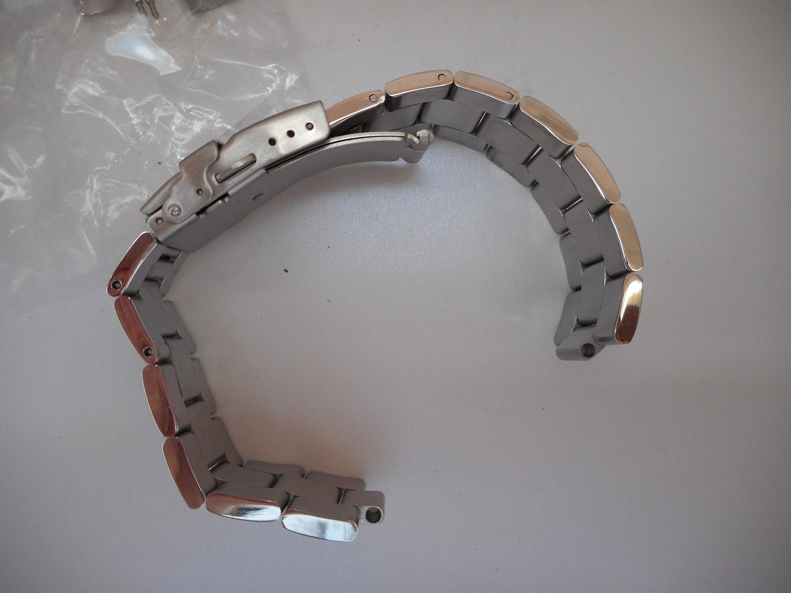 22mm Curved End OYSTER Solid Stainless Steel bracelet Fit Seiko 7S26-0040 SKX031
