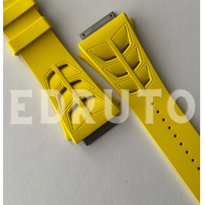 Replacement Rubber Watch Strap For Richard Mille RM030 RM035-02/3 Medium Large
