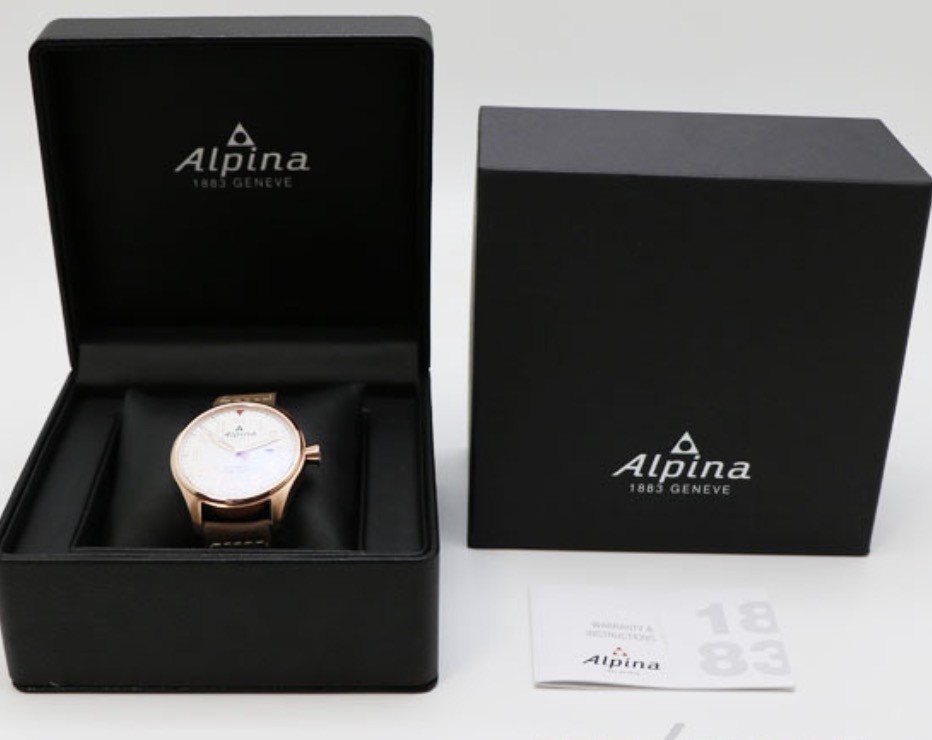 Alpina Startimer Pilot AL-525LNS4H6 AL-525S4S4 Wristwatch Watch UNUSED r#