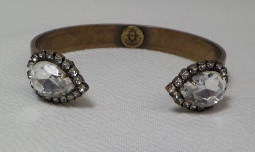 LOREN HOPE CRYSTAL CUFF BRACELET