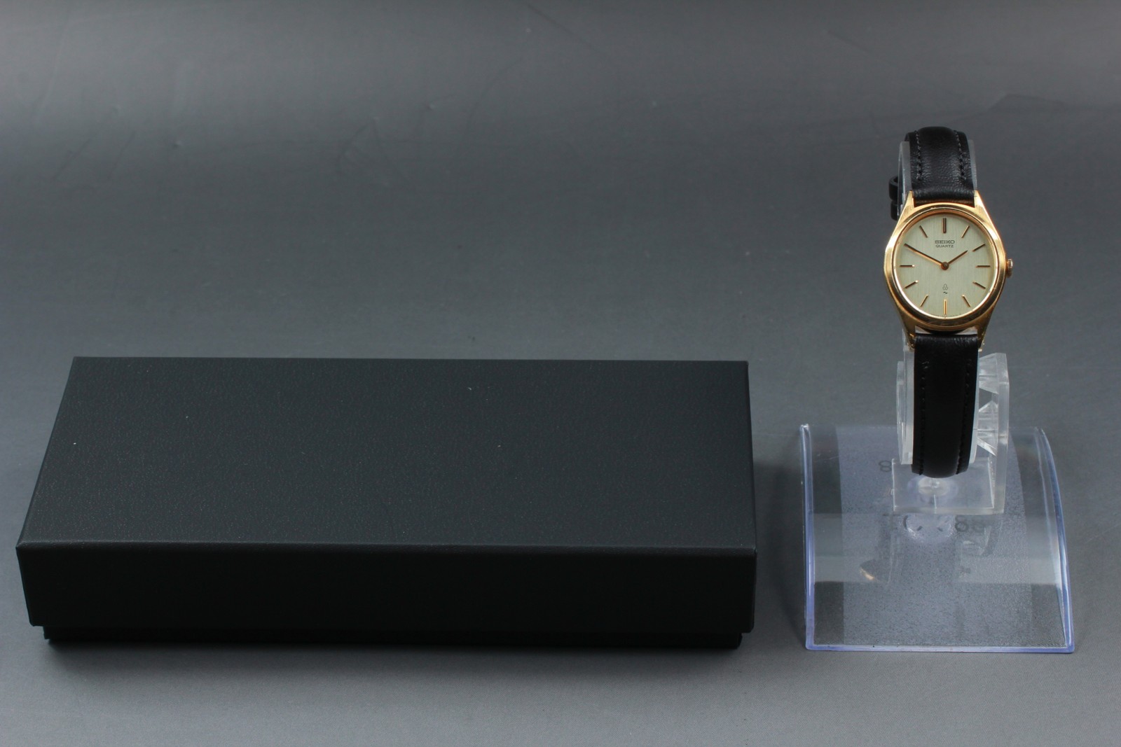 Vtg 1978 N MINT Seiko Belfina 1400-5150 Quartz Gold Oval ASGP Womens Watch JAPAN