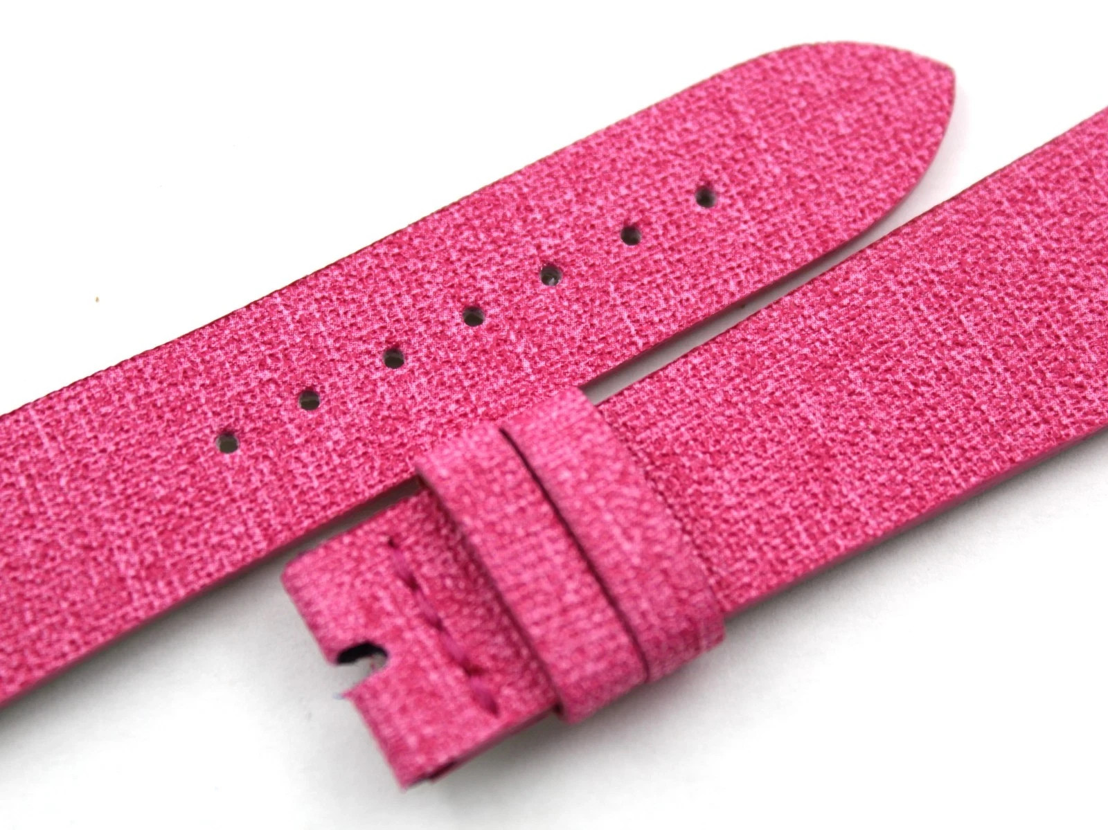 Vegan Watch Straps 100% Fuchsia Sport Watch Parts Various Sizes New