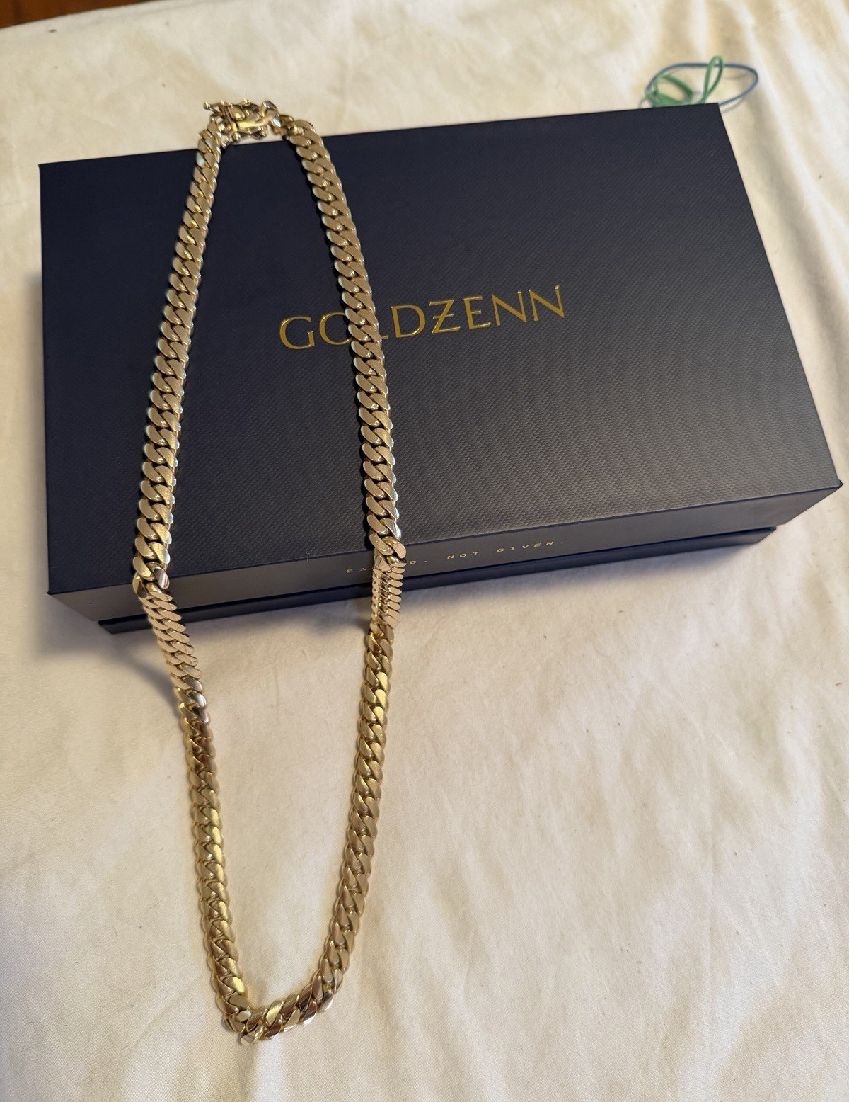 Handmade Miami Cuban Link Chain with Box Clasp