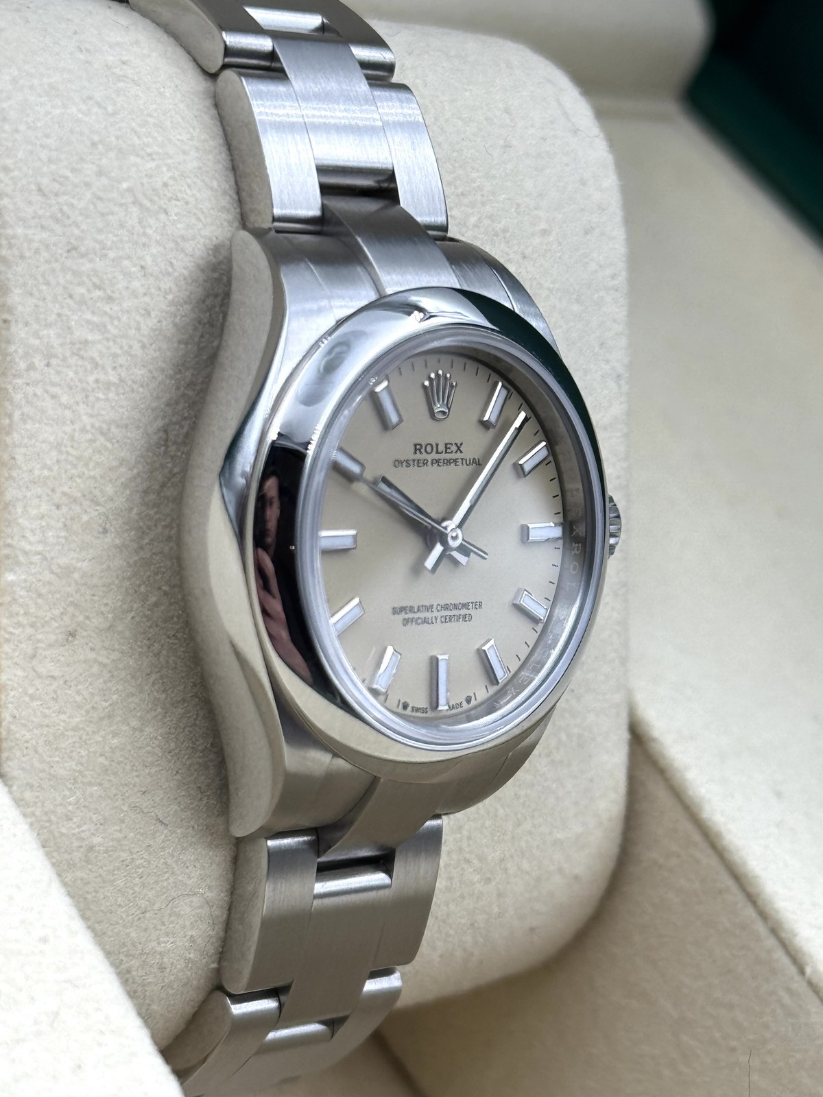 Rolex Oyster Perpetual 28mm Beige Dial 276200 Unworn 2025