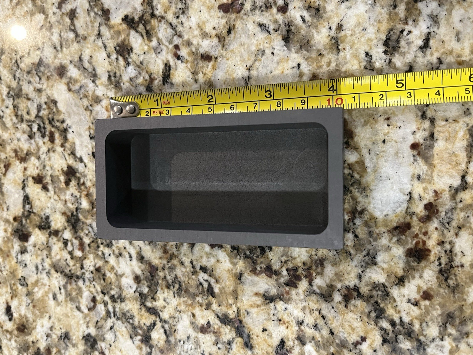 2-Pack 2.2lb Graphite Ingot Molds for Gold Silver Copper Aluminum Brass