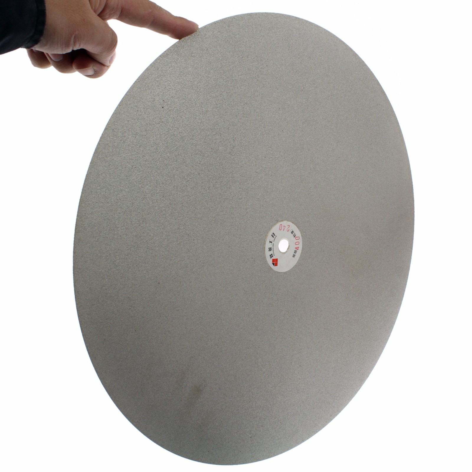 16″ inch Grit 46-1000 Diamond Grinding Disc Coated Flat Lap Disk Lapidary Tools