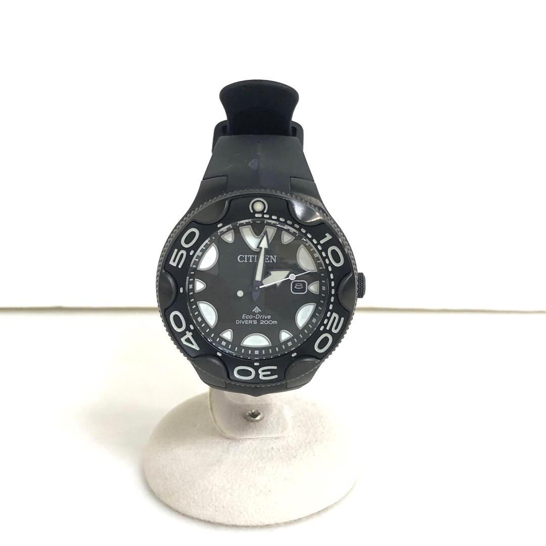 CITIZEN Promaster BN0235-01E Black Dial Eco-Drive Men’s Watch Used Working #30