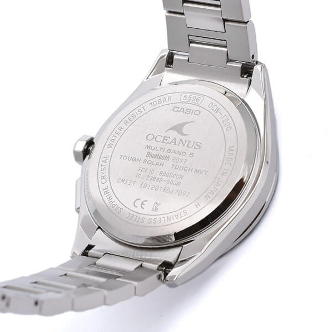 CASIO OCEANUS OCW-T200S-1AJF CLASSIC LINE Bluetooth Solar Radio Watch New in Box