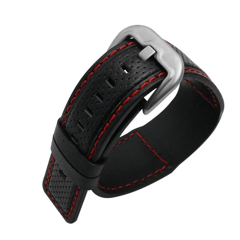 Simplicity leather watch strap for Dietrich OTC-AO1 OT-3 watch