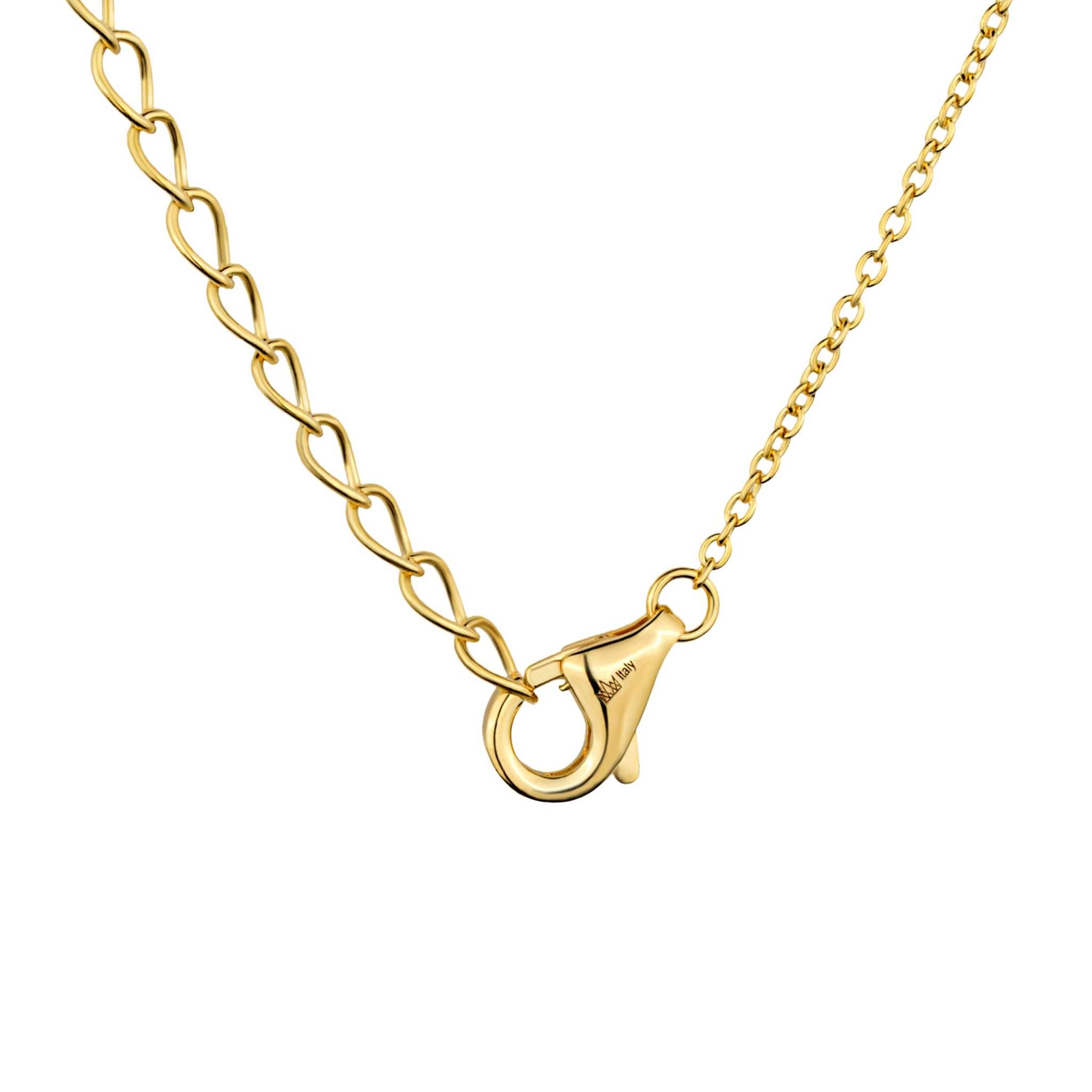 14K Gold Plated Brass Padlock Choker Minimalist Women Necklace