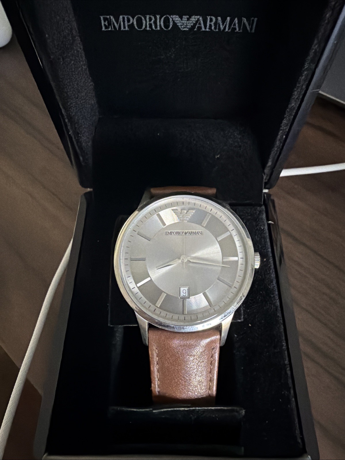 Emperor Armani Watch AR-2463 Men’s Stainless Steel (with box)