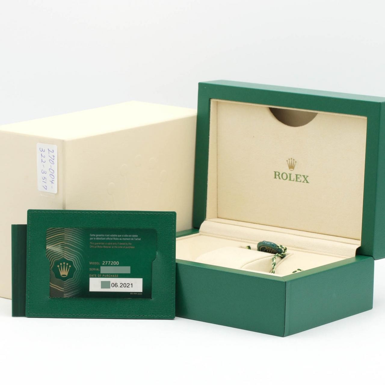 Authentic Rolex Oyster Perpetual 277200 Stainless Steel Mechanical Automatic…