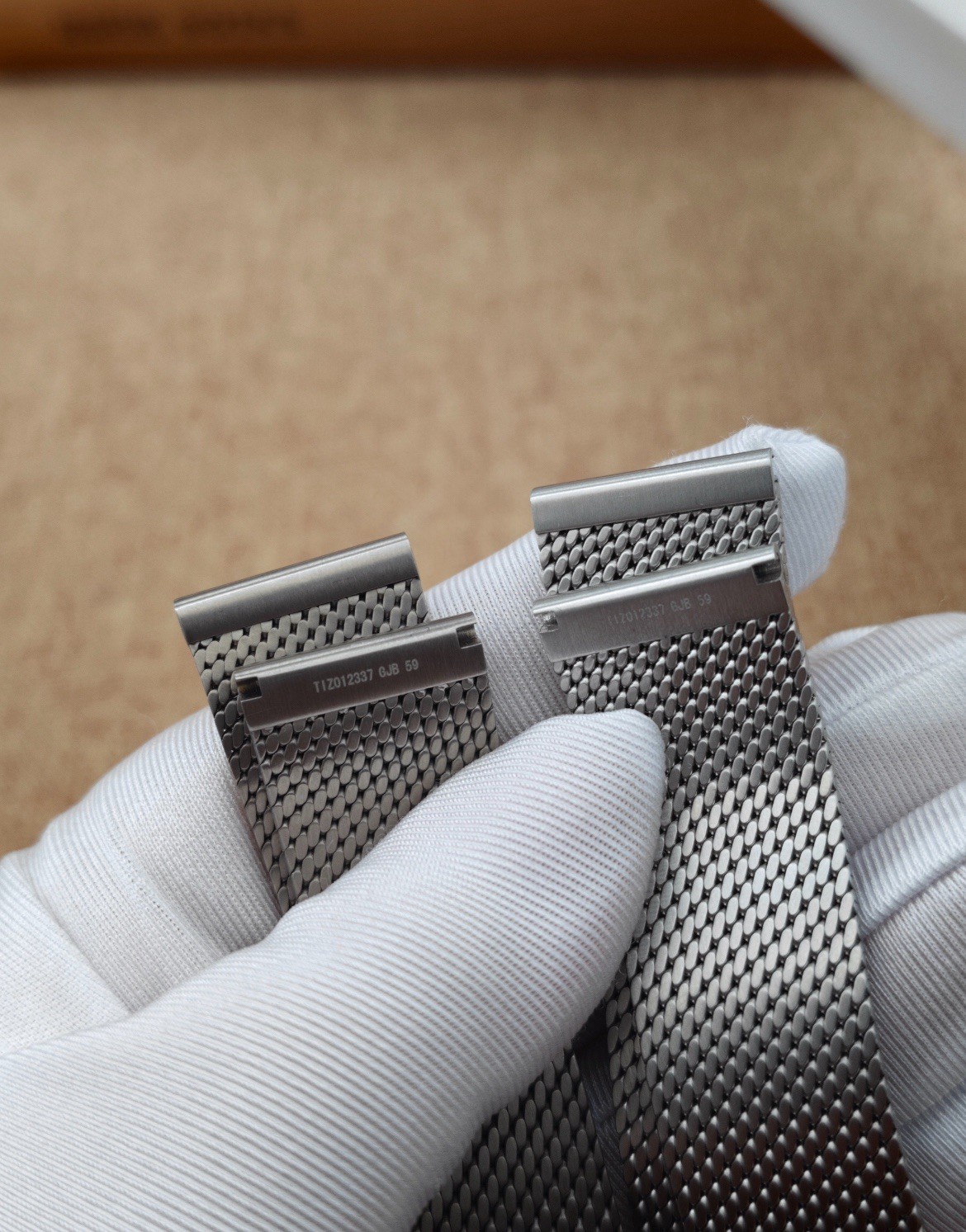 20mm Omega Braided Titanium Mesh Watch Band (Bracelet Only!)
