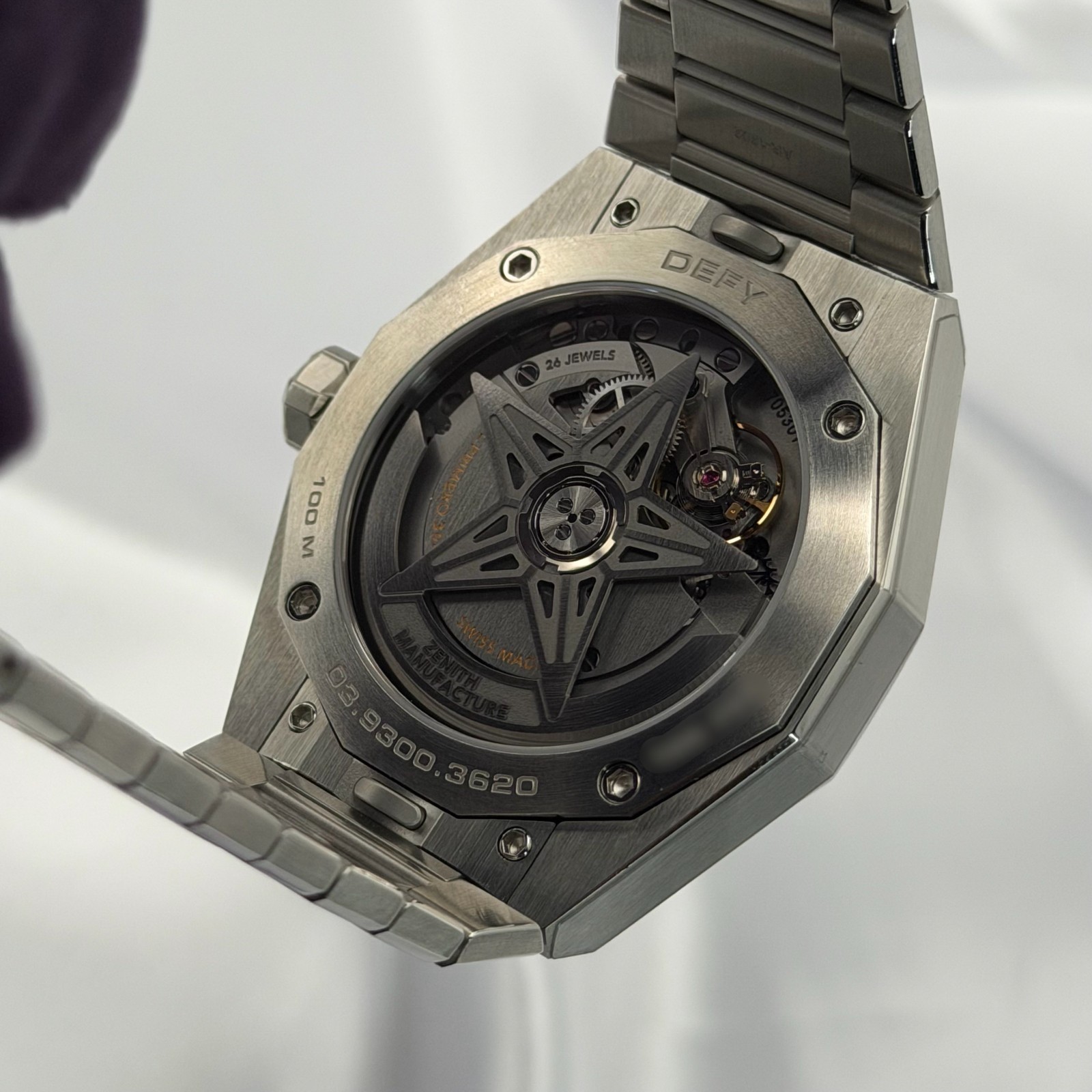 Zenith Defy Skyline 03.9300.3620/21.I001 Black Dial 41MM Warranty til 2027