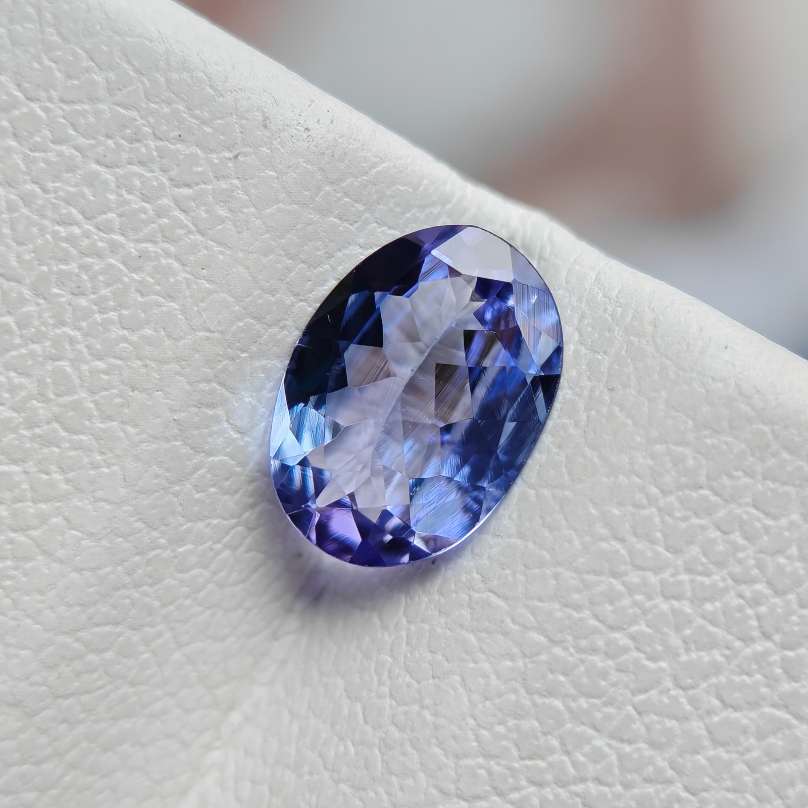 Natural tanzanite oval gemstone loose gemstone for jewelry making| 5.60×7.90mm