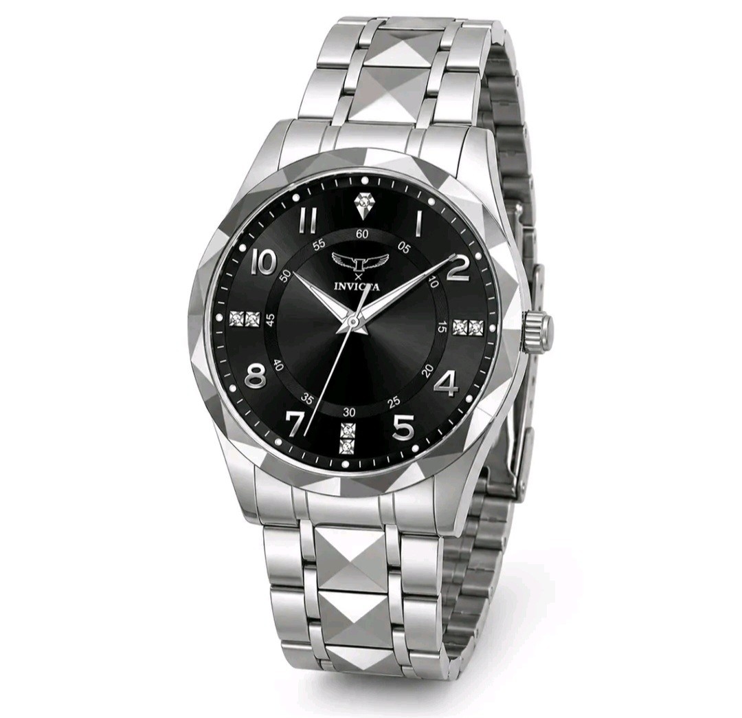 Invicta Specialty I by Invicta Men’s Watch – 41mm Silver W/Black Dial 69027 New