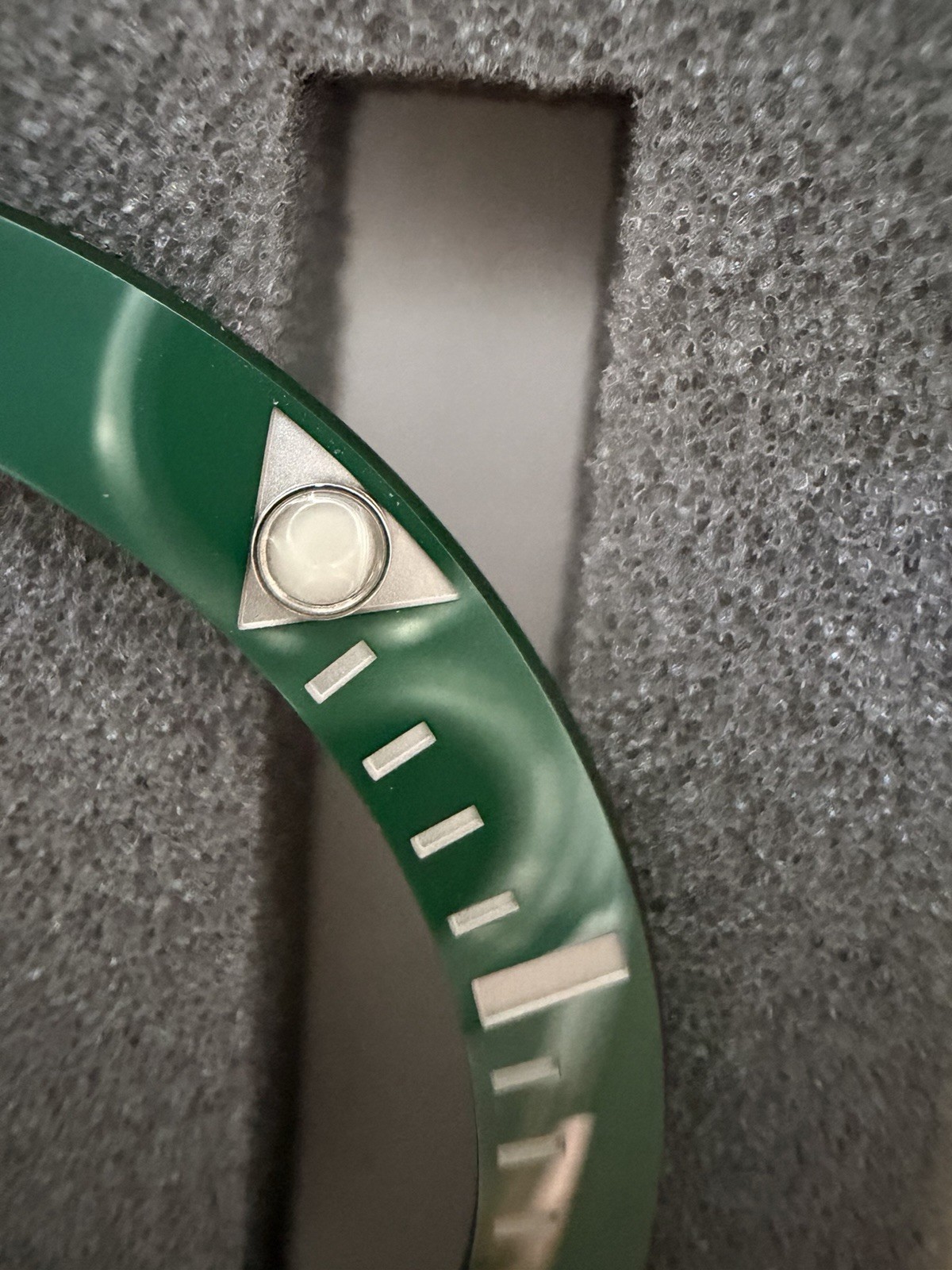 Rolex Submariner 126610LV Green Bezel Insert Ceramic Genuine Starbucks