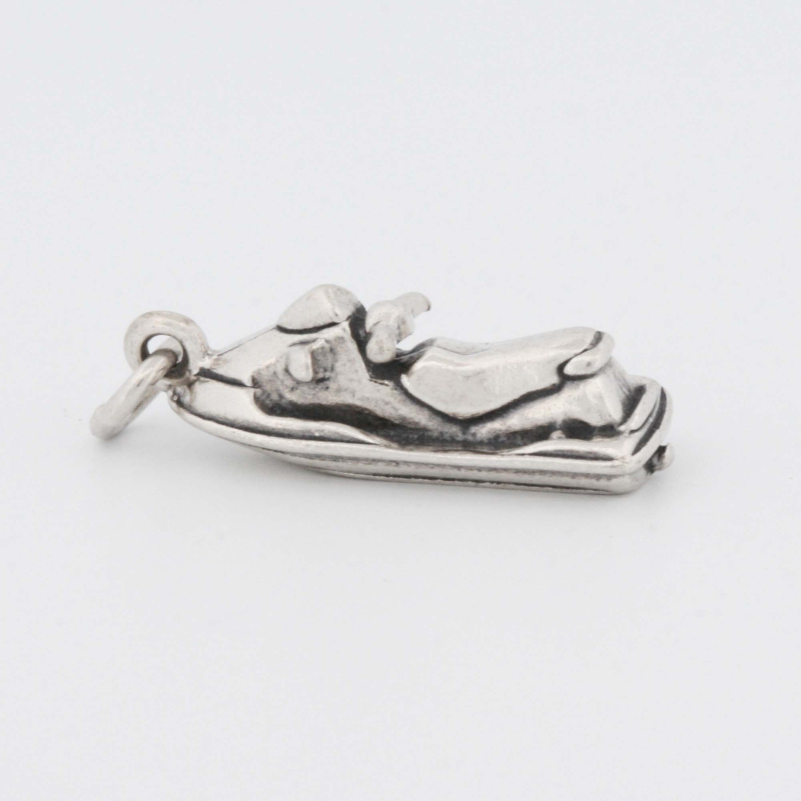 Jet Ski Jetski Waverunner 3D 925 Solid Sterling Silver Charm Pendant MADE IN USA