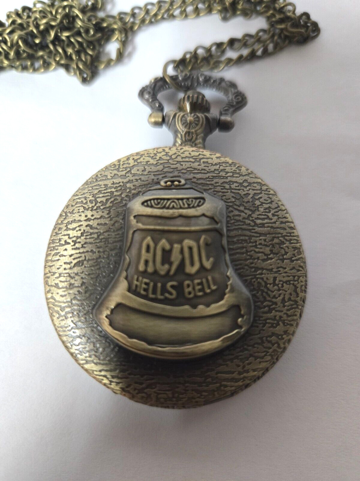 AC/DC Pocket Watch Working with 30″ Chain, Rock N’ Roll