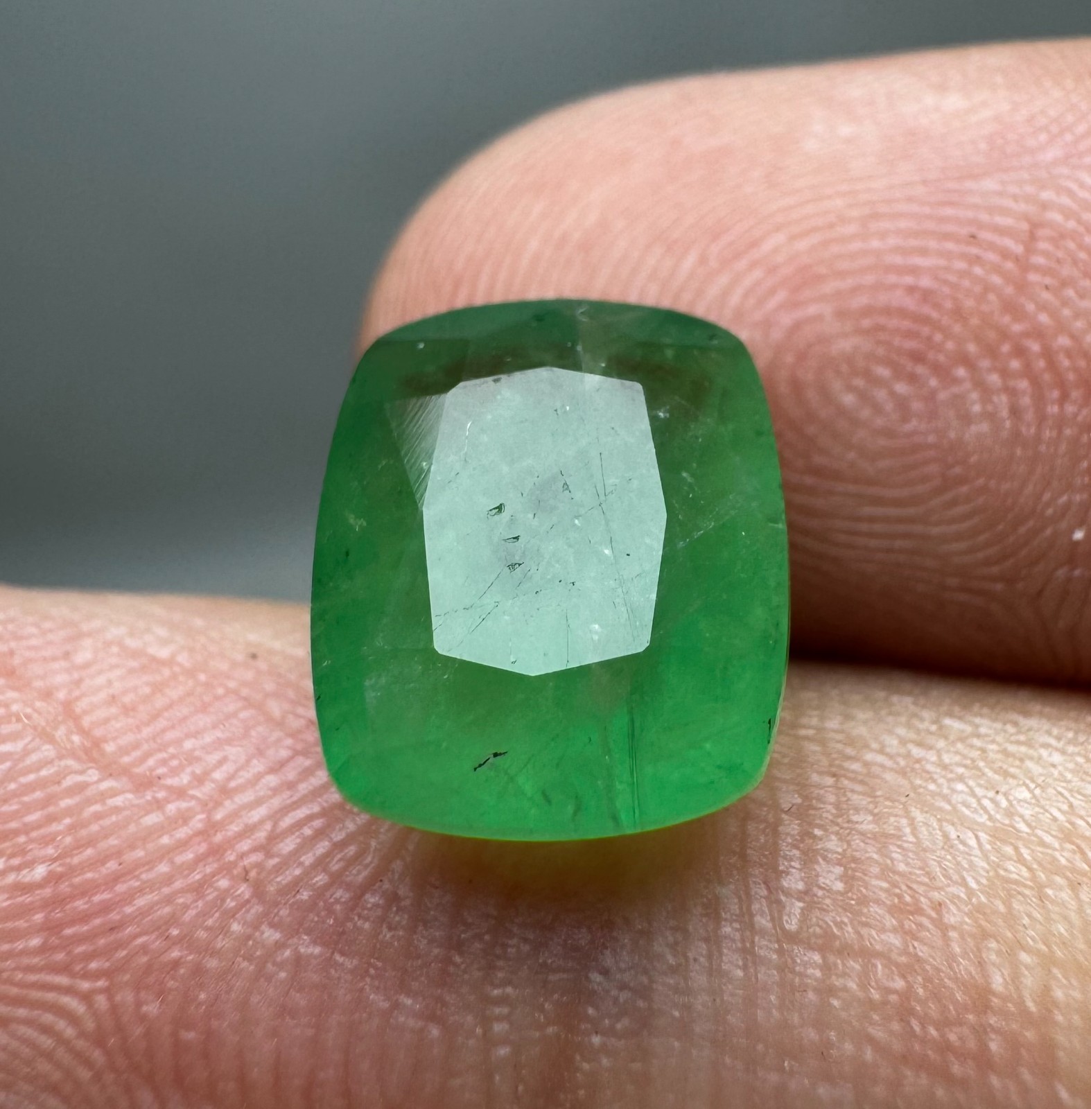 2.80 Carat Rare Transparent Green Hauyne Cut Gemstone From @Afghanistan