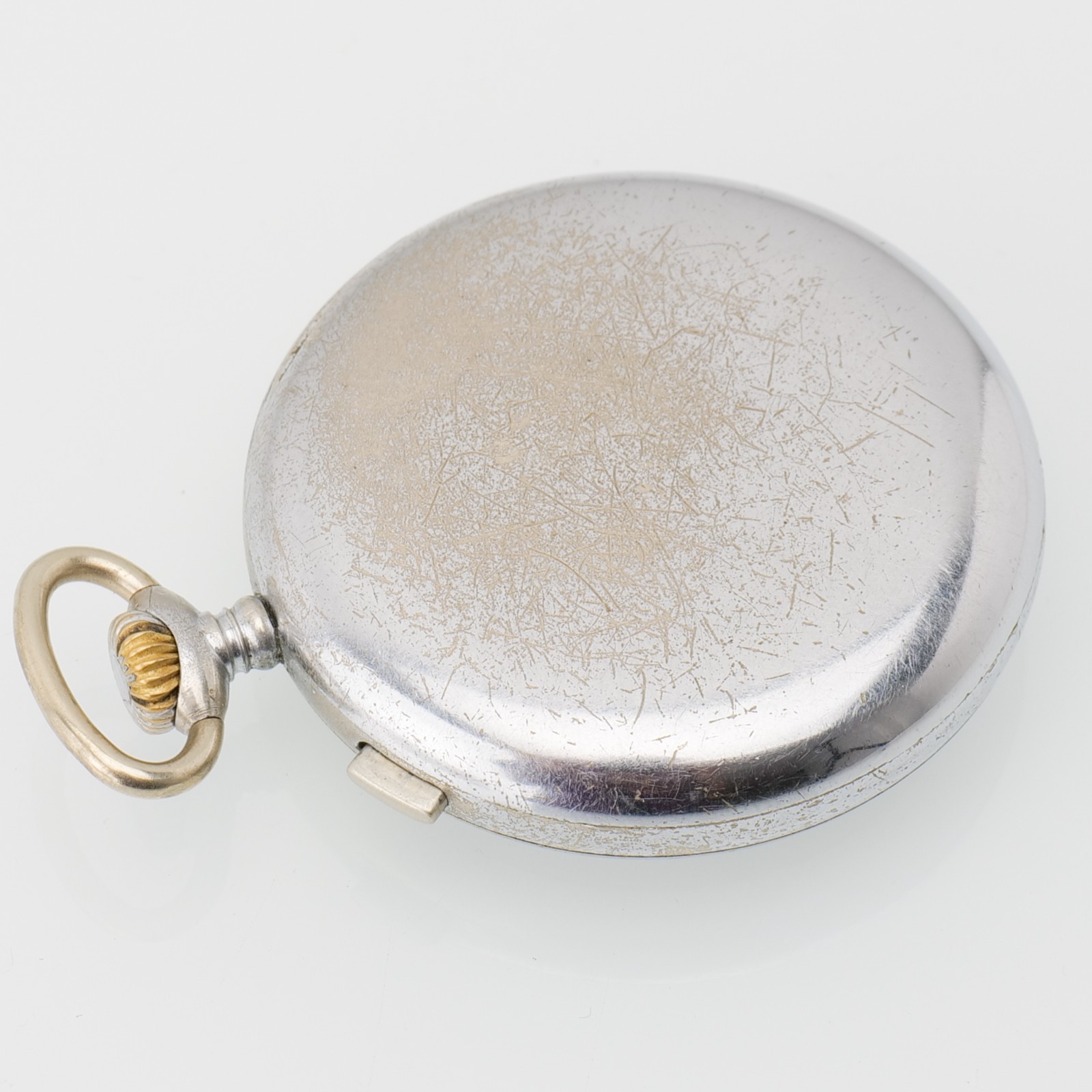 Rare Pierce Cronograph Vintage Military Pocket Watch Running Just Serviced!